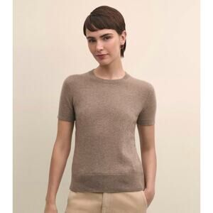 Brooks Brothers 100% cashmere short sleeve - size small